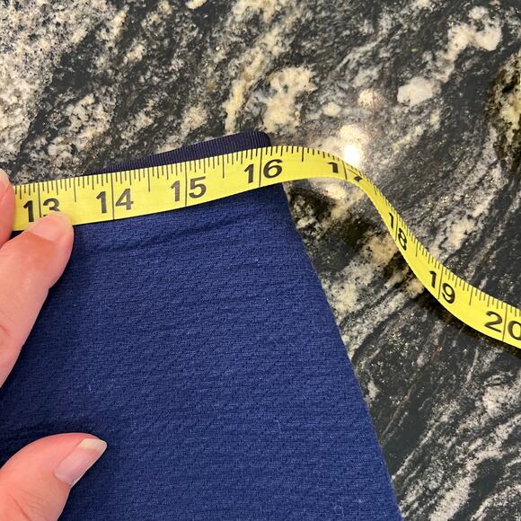 LOFT Women's Blue Ombre Straight Pencil Skirt - SIZE !0 - Picture 9 of 11